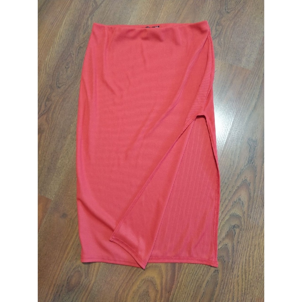 Midi Skirt Women's Red